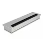 Przepust kablowy DELOCK 66863 do biurka, srebrny, 80×300×28 mm, 1 szt.