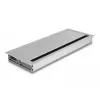 Przepust kablowy DELOCK 66864 do biurka, srebrny, 120×300×28 mm
