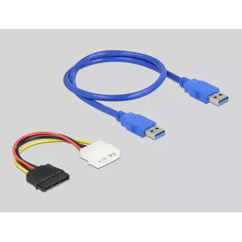 DeLOCK Karta riser PCI Express x1 na gniazdo PCI 32 Bit, kabel 60 cm