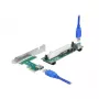 DeLOCK Karta riser PCI Express x1 na gniazdo PCI 32 Bit, kabel 60 cm