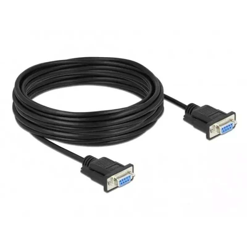 Kabel szeregowy DeLOCK 87783 Czarny 10 m DB-9