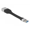 DeLOCK FPC płaski kabel taśmowy USB Typ-A do Gigabit LAN 10/100/1000 Mb/s 13 cm