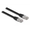 Kabel sieciowy DeLOCK RJ45 kat.6A 2m czarny