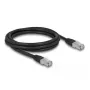 Kabel sieciowy DeLOCK RJ45 kat.6A 2m czarny