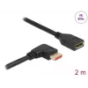 Przedłużacz DisplayPort DeLOCK 87078 2m 8K 60Hz kątowy