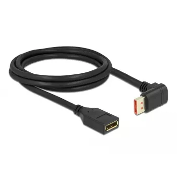 Przedłużacz DisplayPort DeLOCK 87091 2m 90° w dół kątowy
