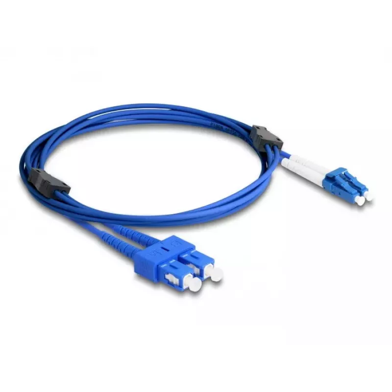 Kabel światłowodowy DeLOCK LC Duplex - SC Duplex Singlemode OS2 2 m