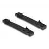 Przeciągacz do przewodów DELOCK do aktywnego kabla optycznego, czarny, szerokość 20 mm, głębokość 113 mm, minimalny promień gięcia 5 mm