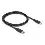 kabel DELOCK USB-C na Lightning cienki 1 m, Lightning ↔ USB-C, 9 V 3 A, 3,3 mm, MFi