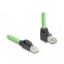 Kabel sieciowy DeLOCK 80894 RJ-45 Cat6a 5 m czarny zielony