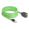 Networking kabel DeLOCK 80882 RJ-45 Cat6a 5m Zielony