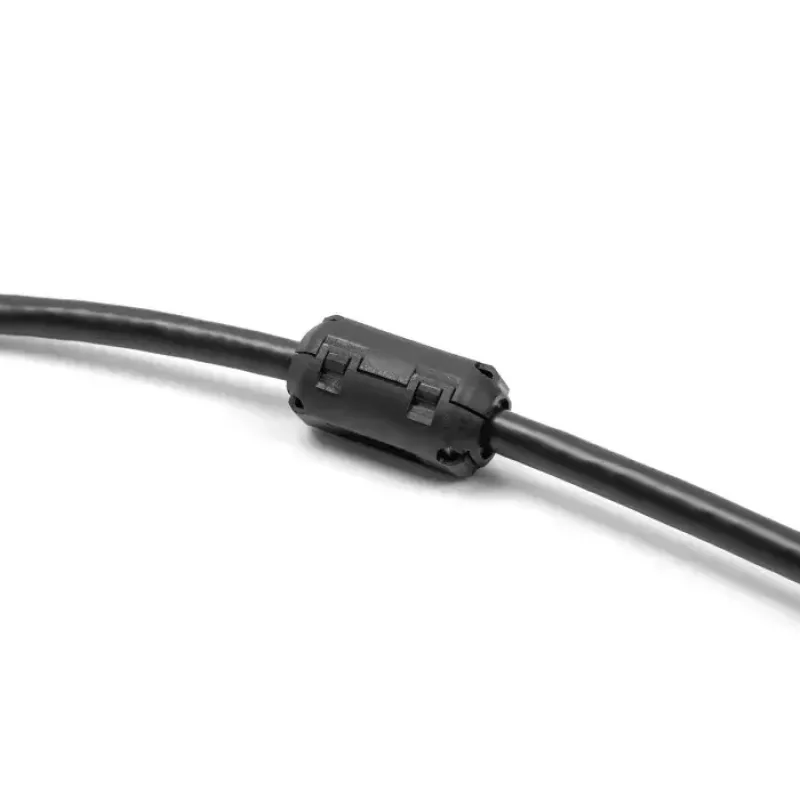 Klips ferrytowy DELOCK 80946, czarny, 35 × 19,5 × 18 mm, opakowanie 2 szt.