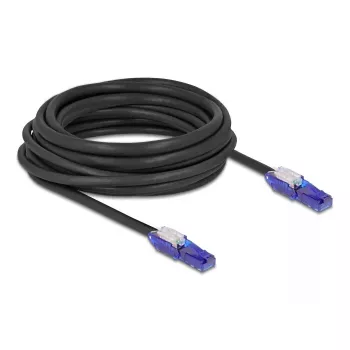 Kabel sieciowy DeLOCK 80930 RJ-45 Cat6 7,5 m Czarny Fioletowy