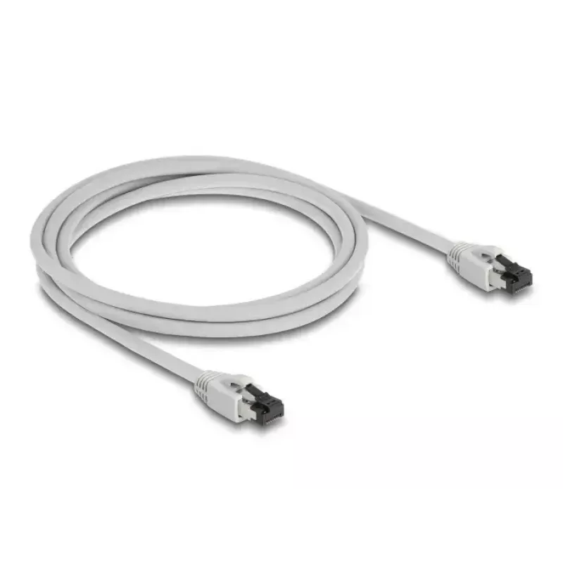 Kabel sieciowy DeLOCK 80560 RJ-45 Cat8.1 2m Szary