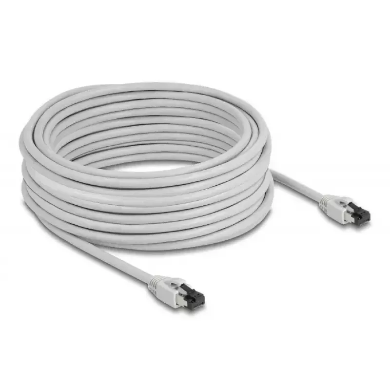 Kabel sieciowy DeLOCK 80565 RJ-45 Cat8.1 15 m Szary
