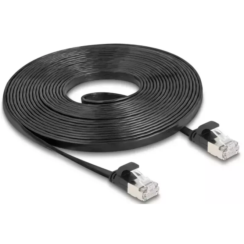 Kabel sieciowy DeLOCK 81167 RJ-45 Cat6a 5 m Czarny