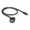 Kabel USB DeLOCK 0,5 m USB 2.0 USB A USB C 88056