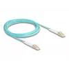 Kabel światłowodowy DeLOCK 88082 LC Duplex na LC Duplex OM3 5m