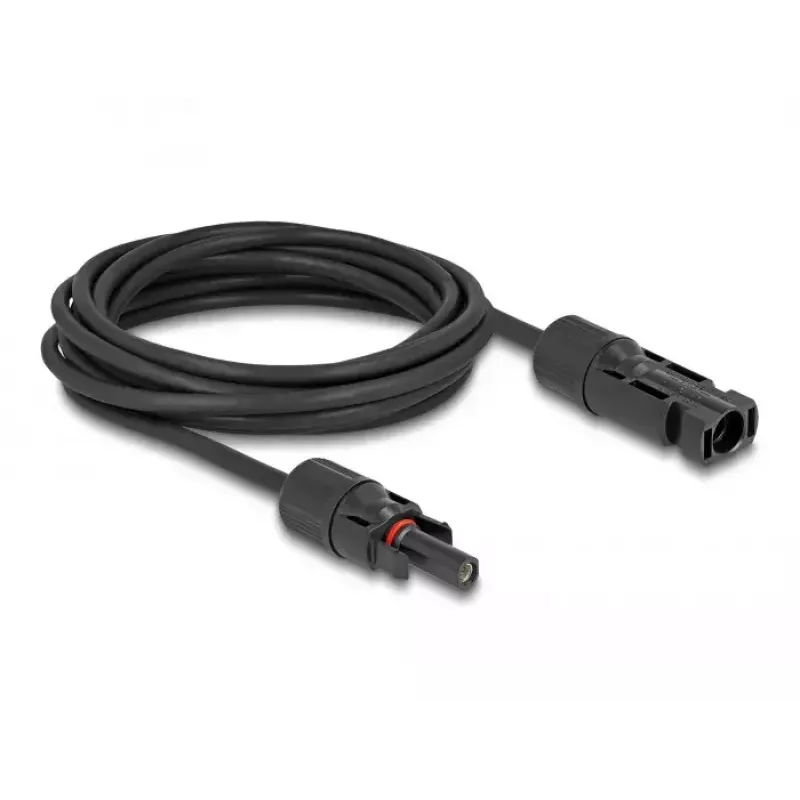 Kabel DeLOCK DL4 Solar kabel 4 mm² męski do żeńskiego 5 m czarny