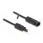 Kabel DeLOCK DL4 Solar kabel 4 mm² męski do żeńskiego 5 m czarny