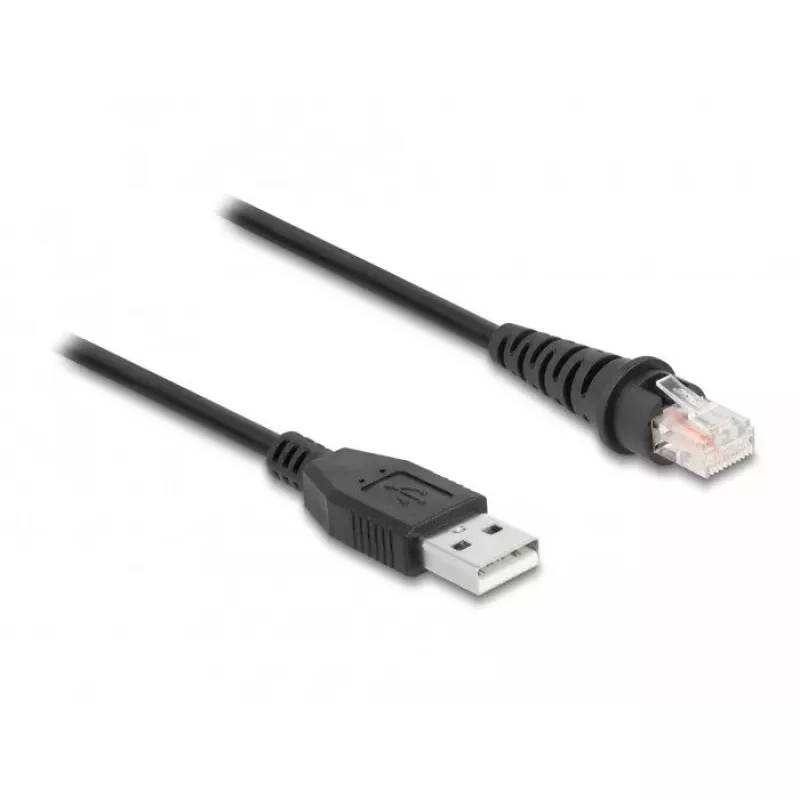 Kabel DeLOCK RJ50 do USB 2.0 typu A do skanera kodów kreskowych 1,5 m