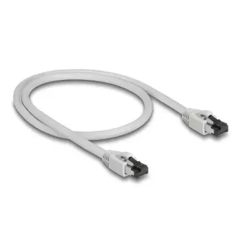 Kabel sieciowy DeLOCK 80557 RJ-45 Cat8.1 0,5 m Szary