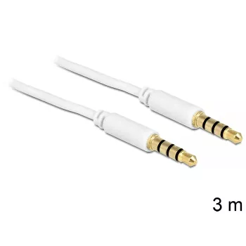 Kabel audio 3,5 mm DeLOCK 83442 3 m biały