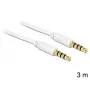 Kabel audio 3,5 mm DeLOCK 83442 3 m biały