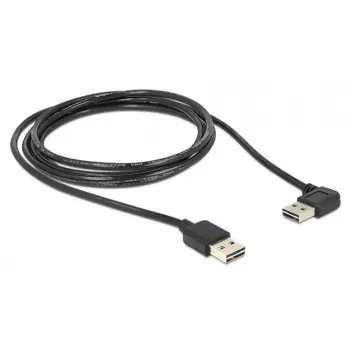 Kabel USB DeLOCK 3m USB 2.0 A m/m 90°