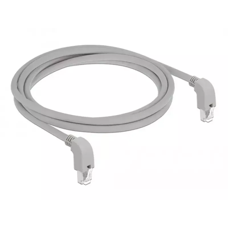 Kabel sieciowy DeLOCK 85878 2m Cat6a S/FTP szary