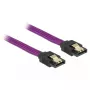 Kabel SATA DeLOCK 83692 1 m SATA 7-pin fioletowy