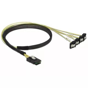 Wewnętrzny kabel zasilający DeLOCK 85686 0,5 m Mini SAS SFF-8087 na 4 SATA