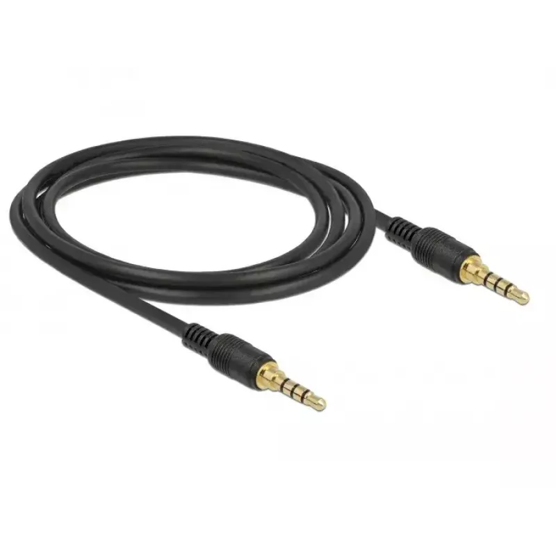 Kabel audio DeLOCK 85598 2 m 3.5 mm czarny