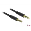 Kabel audio DeLOCK 85791 1m 4,4mm czarny