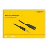 Przedłużacz audio jack stereo DeLOCK 86766 10 m czarny