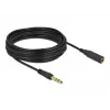 Przedłużacz audio jack stereo DeLOCK 86766 10 m czarny
