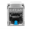 Kabel RJ45 wtyk do modułu Keystone RJ45 gniazdo DeLOCK 87025
