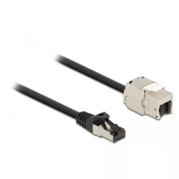 Kabel RJ45 wtyk do modułu Keystone RJ45 gniazdo DeLOCK 87030
