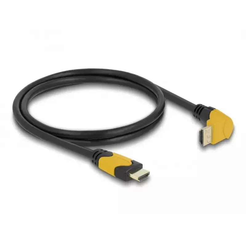 Kabel HDMI DeLOCK 86988 1 m HDMI Typ A Standard Czarny Żółty