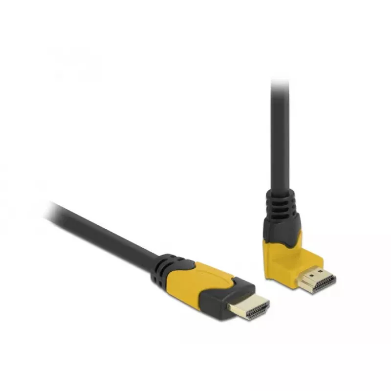 Kabel HDMI DeLOCK 86988 1 m HDMI Typ A Standard Czarny Żółty