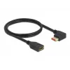 Przedłużacz DisplayPort DeLOCK 87073 1m 90° lewy kątowy