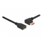 Przedłużacz DisplayPort DeLOCK 87073 1m 90° lewy kątowy