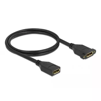 Kabel DisplayPort złącze żeńskie na złącze żeńskie do montażu panelowego DeLOCK 87100
