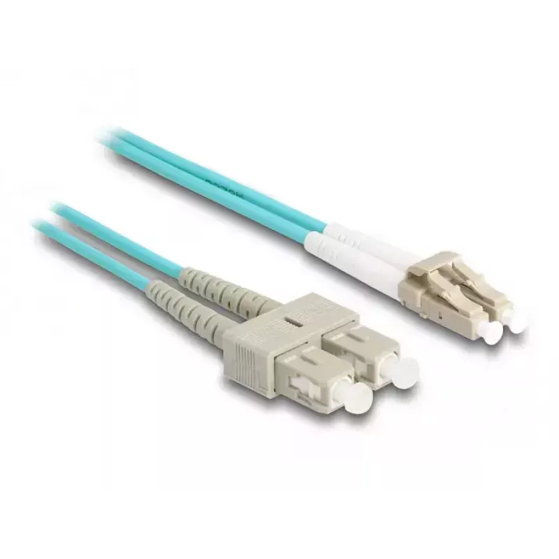 DeLOCK Kabel światłowodowy LC Duplex na SC Duplex OM3 1m