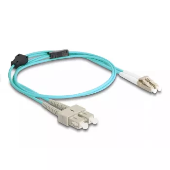 DeLOCK Kabel światłowodowy LC Duplex na SC Duplex OM3 1m