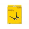 Kabel DisplayPort DELOCK 2 m, DisplayPort na DisplayPort, średnica 5,7 mm, do 32 kanałów audio