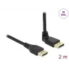 Kabel DisplayPort DELOCK 2 m, DisplayPort na DisplayPort, średnica 5,7 mm, do 32 kanałów audio