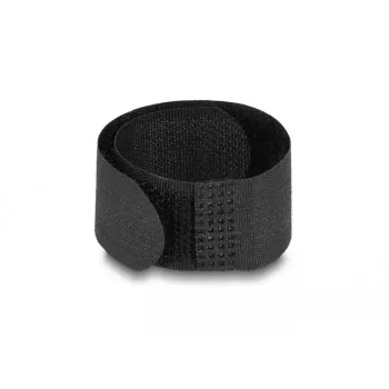 Opaska rzepowa DELOCK 19110 180x20 mm czarna 10 sztuk