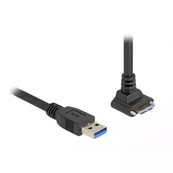 Kabel USB DeLOCK 80483 Typ-A męski na Micro-B męski 1m 5 Gbps czarny