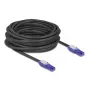 Kabel sieciowy DeLOCK 80931 RJ-45 Cat6 10 m Czarny Fioletowy
